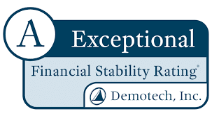 Demotech financial stability rating seal